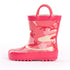 Norty Girls 11-3 Pink Camo Rubber Rain Boot 16495 Prepack